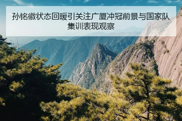 孙铭徽状态回暖引关注广厦冲冠前景与国家队集训表现观察